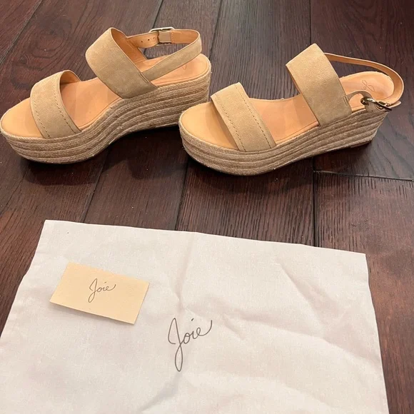 Joie wedge sandals - Picture 3 of 6